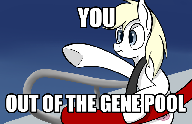 Size: 3000x1950 | Tagged: safe, artist:anonymous, derpibooru import, oc, oc:aryanne, earth pony, pony, art pack:marenheit 451, /mlp/, lifeguard, meme, nazi, ponified meme, racism, solo