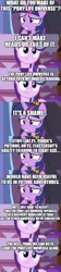 Size: 500x2240 | Tagged: alicorn, comic, derpibooru import, edit, edited screencap, implied fluttershy, implied pinkie pie, implied pony life, safe, screencap, screencap comic, starlight glimmer, twilight sparkle, twilight sparkle (alicorn)