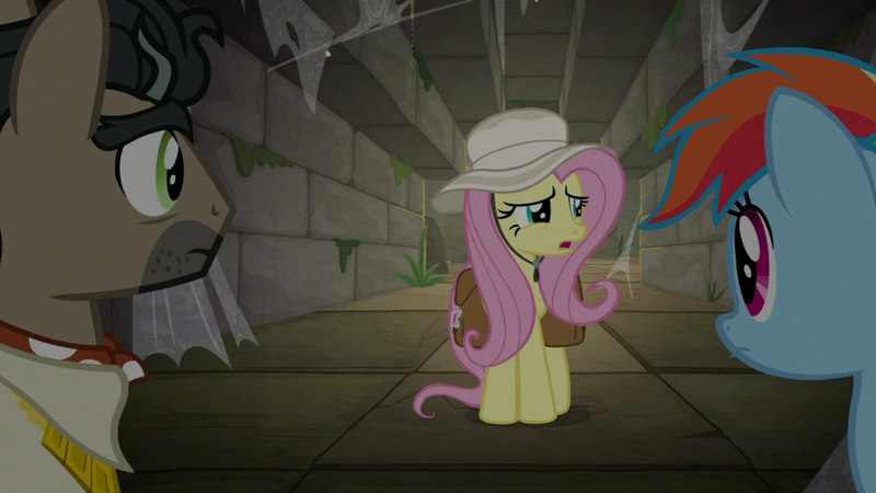 Size: 1920x1080 | Tagged: daring doubt, derpibooru import, doctor caballeron, fluttershy, rainbow dash, safe, screencap