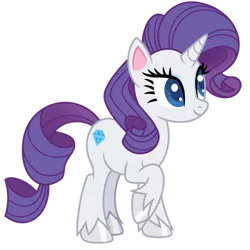 Size: 1024x1024 | Tagged: safe, artist:emeraldblast63, derpibooru import, rarity, hybrid, pony, unicorn, my little pony: pony life, g4.5 to g4, redesign