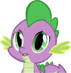 Size: 3222x3303 | Tagged: safe, artist:nero-narmeril, derpibooru import, spike, pony, simple background, solo, transparent background, vector