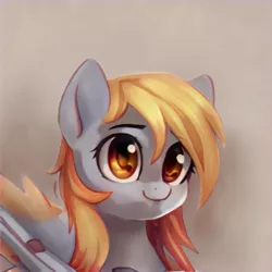 Size: 1024x1024 | Tagged: safe, artist:thisponydoesnotexist, derpibooru import, machine learning generated, pegasus, pony, image, jpeg, neural network, not derpy