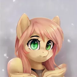 Size: 1024x1024 | Tagged: safe, artist:thisponydoesnotexist, derpibooru import, machine learning generated, pony, bust, female, image, jpeg, mare, neural network, not fluttershy, portrait, simple background, solo