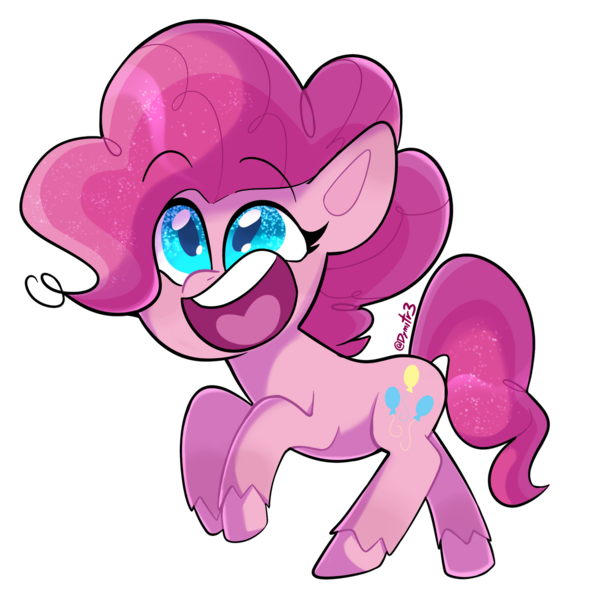 Size: 1280x1280 | Tagged: safe, artist:reborn3580, derpibooru import, part of a set, pinkie pie, earth pony, pony, my little pony: pony life, female, mare, simple background, solo, transparent background, unshorn fetlocks