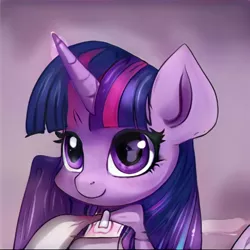 Size: 1024x1024 | Tagged: safe, artist:thisponydoesnotexist, derpibooru import, machine learning generated, pony, bust, female, image, jpeg, mare, neural network, not twilight sparkle, portrait, simple background, solo