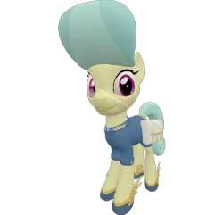Size: 748x720 | Tagged: safe, artist:topsangtheman, derpibooru import, cinnabar, golden hooves, quicksilver, earth pony, pony, 3d, looking at you, simple background, solo, source filmmaker, transparent background