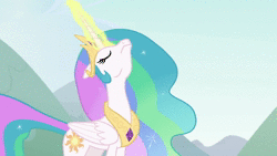 Size: 1920x1080 | Tagged: safe, derpibooru import, screencap, cozy glow, discord, lord tirek, princess celestia, princess luna, queen chrysalis, alicorn, centaur, changeling, changeling queen, pegasus, pony, the ending of the end, abuse, animated, bow, chrysabuse, cloven hooves, colored hooves, cozybuse, female, filly, flying, hair bow, legion of doom, legion of doom statue, male, nose piercing, nose ring, petrification, piercing, sound, tirekabuse, webm