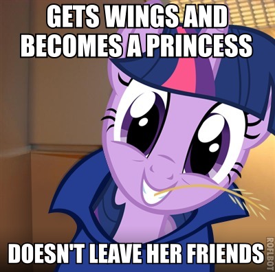 Size: 400x396 | Tagged: alicorn, caption, derpibooru import, good girl twilight, good guy greg, image macro, meme, safe, text, twilight sparkle, twilight sparkle (alicorn)