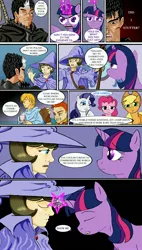 Size: 2550x4500 | Tagged: applejack, artist:razmere, berserk, comic, comic:warhorse, crossover, derpibooru import, guts (berserk), meme, pinkie pie, rarity, safe, special eyes, twilight sparkle