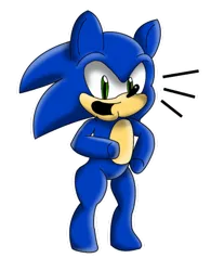 Size: 500x642 | Tagged: artist needed, source needed, safe, derpibooru import, ponified, pony, sonic the hedgehog, sonic the hedgehog (series), wat, wtf