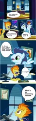 Size: 963x3260 | Tagged: academy record, comic, daniel ingram, derpibooru import, safe, soarin', spitfire, wonderbolts academy