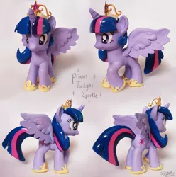 Size: 899x907 | Tagged: safe, artist:sewyouplushiethings, derpibooru import, twilight sparkle, twilight sparkle (alicorn), alicorn, pony, brushable, custom, female, irl, mare, photo, solo, toy