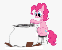 Size: 678x540 | Tagged: animated, artist:justdayside, cauldron, colored, derpibooru import, friendship is witchcraft, pinkie pie, pinkie's brew, safe, solo, stirring