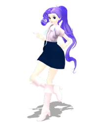 Size: 629x812 | Tagged: 3d, artist:mmd-rawrz, derpibooru import, human, humanized, mmd, rarity, safe