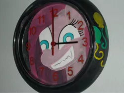 Size: 4608x3456 | Tagged: artist:cutiechibi, clock, derpibooru import, pinkamena diane pie, pinkie pie, safe