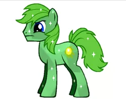 Size: 614x483 | Tagged: safe, derpibooru import, emerald ray, crystal pony, pony, pony creator, crystal empire, crystallized, toy