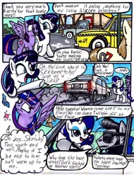 Size: 1024x1344 | Tagged: safe, artist:sketchywolf-13, derpibooru import, rarity, twilight sparkle, twilight sparkle (alicorn), oc, oc:sketchy, alicorn, pony, unicorn, cigarette, comic, female, male, mare, stallion, vulgar