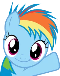 Size: 4725x5923 | Tagged: safe, artist:uxyd, derpibooru import, rainbow dash, pony, absurd resolution, faic, female, filly, simple background, solo, transparent background, vector, waving