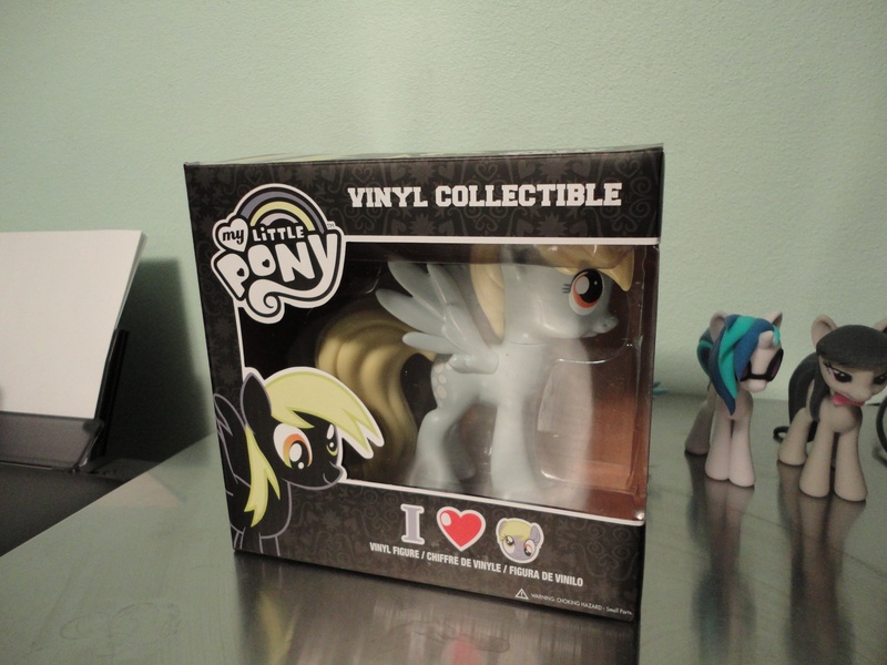 Size: 2592x1944 | Tagged: safe, derpibooru import, derpy hooves, pegasus, pony, 3d print, female, funko, hashbro, mare, that one nameless background pony we all know and love, toy