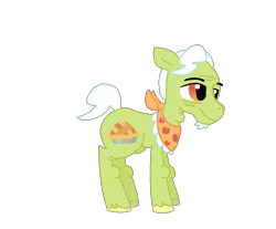 Size: 1100x911 | Tagged: safe, artist:starryoak, derpibooru import, granny smith, earth pony, pony, grampy smith, male, rule 63, simple background, solo, stallion, transparent background