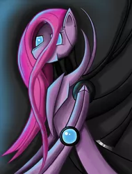 Size: 2044x2688 | Tagged: artist:akkiv, derpibooru import, pinkamena diane pie, pinkie pie, robot, safe