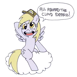 Size: 4745x4731 | Tagged: safe, artist:foxgirlkira, derpibooru import, derpy hooves, pegasus, pony, absurd resolution, cloud, female, mare