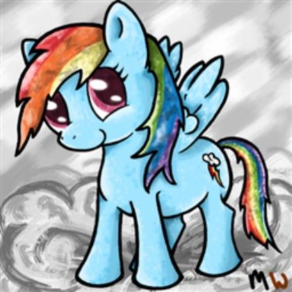 Size: 420x420 | Tagged: artist:mechawaffle, derpibooru import, rainbow dash, safe, solo