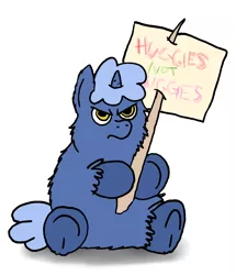 Size: 1440x1673 | Tagged: artist:coalheart, derpibooru import, fluffy pony, fluffy pony original art, protest, safe