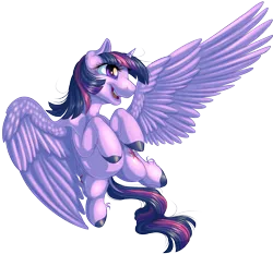 Size: 1155x1076 | Tagged: safe, artist:kittehkatbar, derpibooru import, twilight sparkle, twilight sparkle (alicorn), alicorn, pony, female, mare, simple background, transparent background