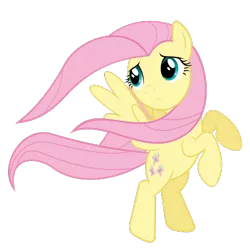 Size: 460x460 | Tagged: artist:alexiy777, derpibooru import, fluttershy, safe, simple background, svg, .svg available, transparent background, vector, windswept mane