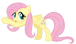 Size: 678x396 | Tagged: artist:alexiy777, derpibooru import, dragon quest, fluttershy, safe, simple background, svg, .svg available, transparent background, vector