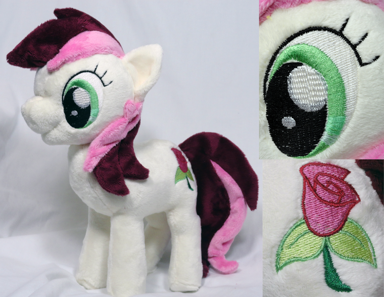 Size: 990x765 | Tagged: artist:cryptic-enigma, derpibooru import, irl, photo, plushie, roseluck, safe, solo