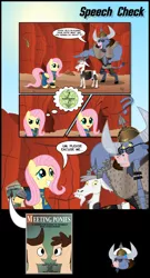 Size: 3000x5574 | Tagged: absurd resolution, artist:gray--day, comic, derpibooru import, fallout, fluttershy, iron will, parody, safe