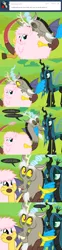 Size: 650x2623 | Tagged: artist:mixermike622, ask, comic, derpibooru import, discord, fluffy, oc, oc:fluffle puff, queen chrysalis, safe, tumblr, tumblr:ask fluffle puff