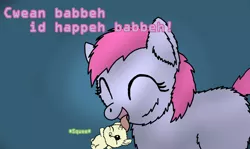 Size: 1024x610 | Tagged: artist:inkiepie, derpibooru import, fluffy pony, fluffy pony foal, fluffy pony mother, foal, newborn, safe