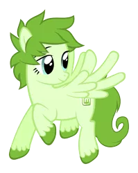 Size: 3000x3772 | Tagged: safe, artist:mawscm, derpibooru import, oc, ponified, unofficial characters only, pegasus, pony, female, linux, linux mint, mare, os pony, simple background, transparent background, unshorn fetlocks, vector