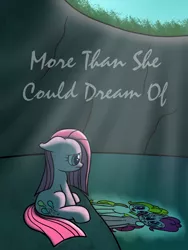 Size: 1200x1600 | Tagged: artist:scramjet747, cover, derpibooru import, fanfic, g1, g1 to g4, generation leap, pinkamena diane pie, pinkie pie, sad, safe, surprise