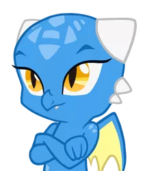 Size: 450x531 | Tagged: artist:queencold, baby, baby dragon, crossed arms, derpibooru import, dragon, dragoness, dragon oc, female, oc, oc:slither, safe, simple background, solo, transparent background, unofficial characters only