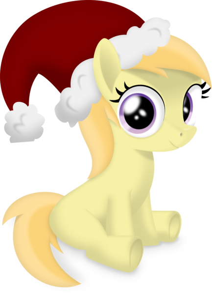 Size: 2000x2770 | Tagged: artist:lumorn, christmas, derpibooru import, hat, holiday, noi, safe, santa hat, solo