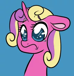 Size: 437x447 | Tagged: safe, artist:srsishere, derpibooru import, princess skyla, alicorn, pony, crying, sad, tumblr