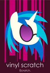 Size: 792x1153 | Tagged: safe, artist:anonymousnekodos, derpibooru import, vinyl scratch, pony, unicorn, bust, female, horn, lineless, mare, minimalist, modern art, portrait, profile, solo, sunglasses, text, wallpaper