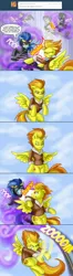 Size: 900x3404 | Tagged: artist:pluckyninja, comic, derpibooru import, nightshade, safe, sexy, shadowbolts, spitfire, stupid sexy spitfire, tumblr, tumblr:sexy spitfire, wonderbolts