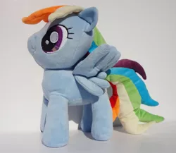 Size: 1500x1300 | Tagged: artist:ponyplush, derpibooru import, irl, photo, plushie, rainbow dash, safe, solo