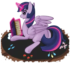 Size: 1036x914 | Tagged: safe, artist:kittyisawolf, derpibooru import, twilight sparkle, twilight sparkle (alicorn), alicorn, pony, female, mare, reading, solo