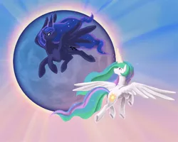 Size: 1250x1000 | Tagged: artist:iraecoal, derpibooru import, princess celestia, princess luna, safe