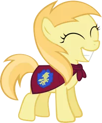 Size: 4000x4823 | Tagged: apple bloom, artist:lumorn, cape, clothes, cmc cape, cutie mark crusaders, derpibooru import, female, filly, grin, happy, noi, safe, scootaloo, simple background, smiling, sweetie belle, transparent background, vector