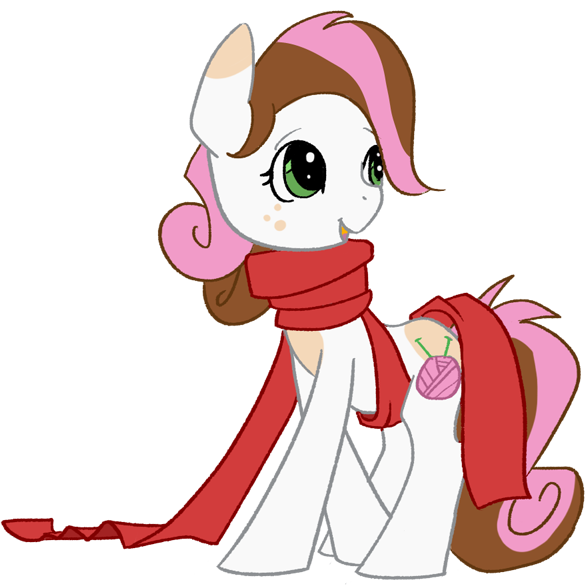 Size: 585x585 | Tagged: safe, artist:ellisarts, derpibooru import, oc, unofficial characters only, earth pony, pony, clothes, scarf