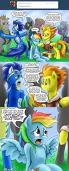 Size: 900x2201 | Tagged: artist:pluckyninja, bulk biceps, cloudchaser, comic, derpibooru import, meadow flower, rainbow dash, safe, sexy, soarin', spitfire, stupid sexy spitfire, thunderlane, tumblr, tumblr:sexy spitfire, wonderbolts, wonderbolts academy