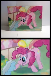 Size: 600x890 | Tagged: artist:thepingaslord, balloon, derpibooru import, pinkie pie, safe, traditional art