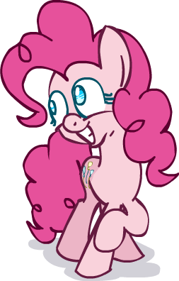 Size: 253x396 | Tagged: safe, artist:scrimpeh, derpibooru import, pinkie pie, earth pony, pony, solo